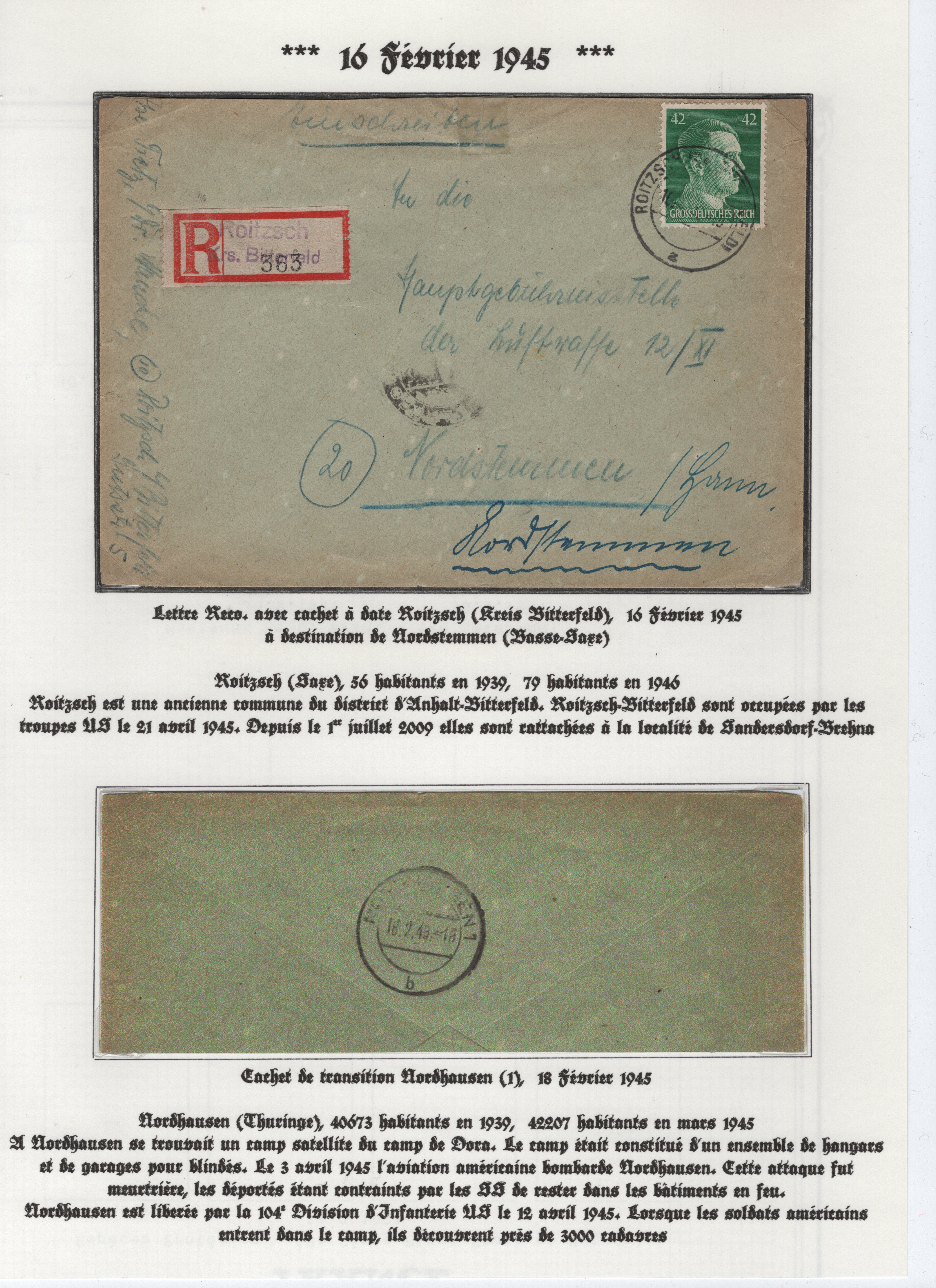20 16 FEVRIER 1945